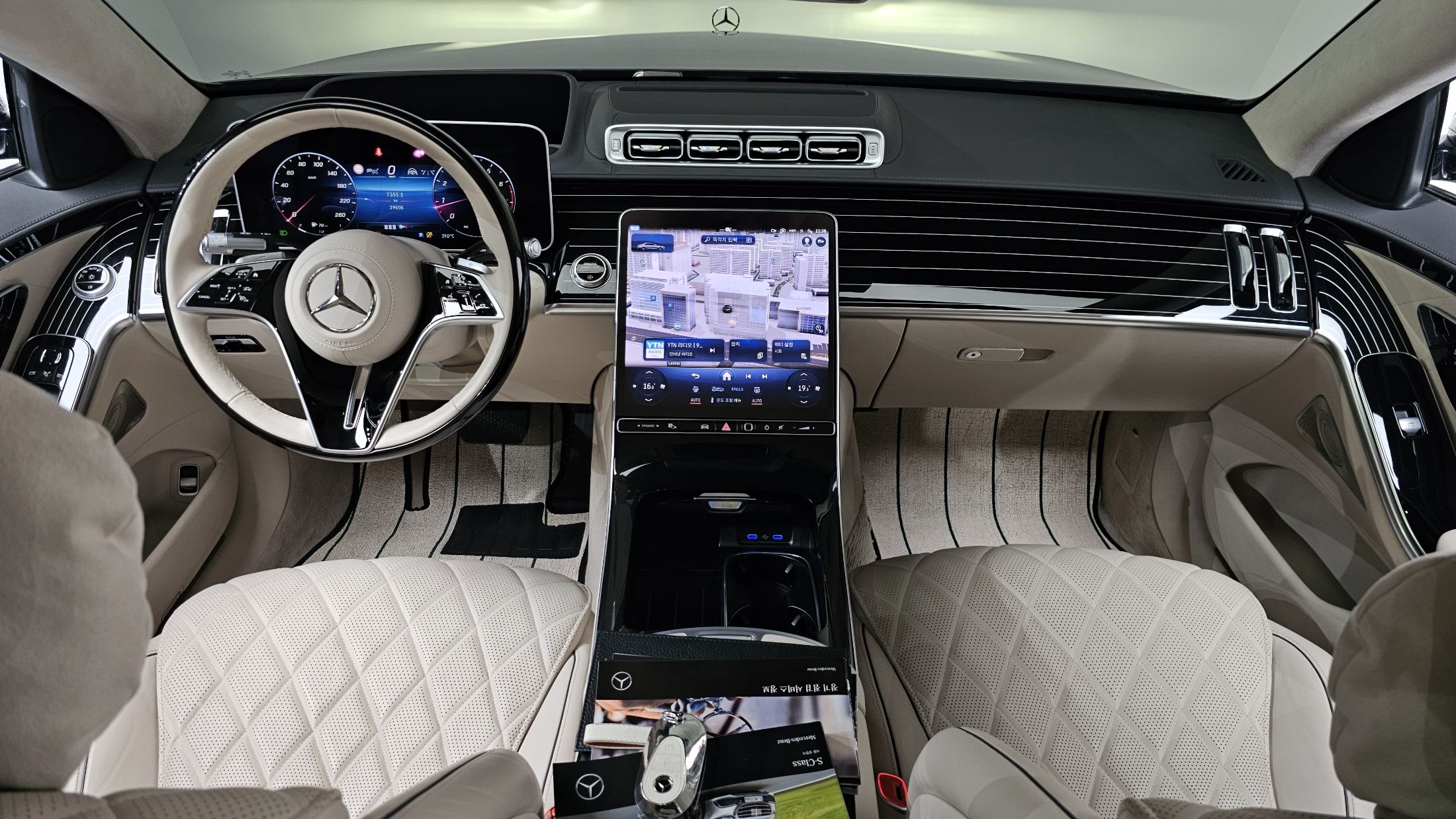W223a MERCEDES BENZ S-CLASS W223 2023 - 29606 km | Korean Used Car Stock ...